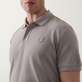 Logo Pique Polo Shirt