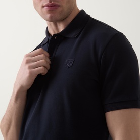 Logo Pique Polo Shirt
