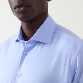 Herringbone Single Cuff Formal Shirt