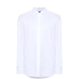 Herringbone Single Cuff Formal Shirt
