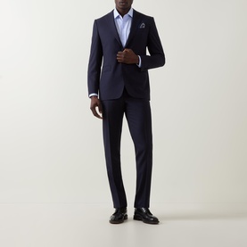 Pinstripe Single Cuff Formal Shirt