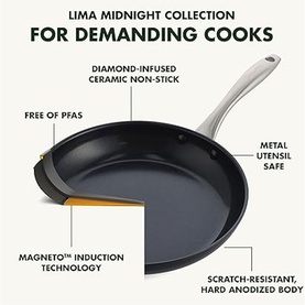 Grill Pan Lima Midnight 28cm
