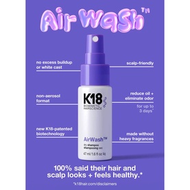 AirWash&trade; Dry Shampoo Mini