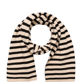 Nia Striped Knitted Scarf