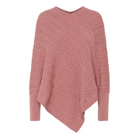 Vinnie Knitted Poncho Sweater