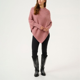 Vinnie Knitted Poncho Sweater