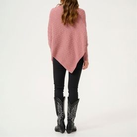 Vinnie Knitted Poncho Sweater