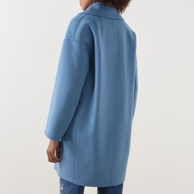 Eden Double-Breasted Peacoat