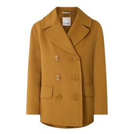Efebo Double-Breasted Peacoat