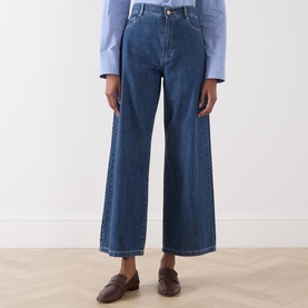 Zeus High-Rise Wide Leg Jeans