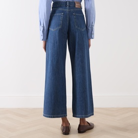 Zeus High-Rise Wide Leg Jeans