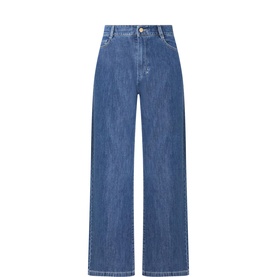 Zeus High-Rise Wide Leg Jeans