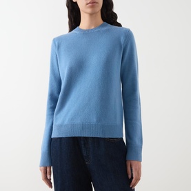 Fresia Contrast Logo Elbow Sweater