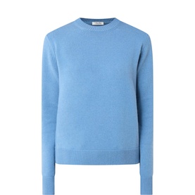Fresia Contrast Logo Elbow Sweater