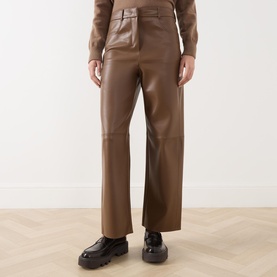 Sorriso Faux Leather Trousers