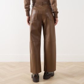Sorriso Faux Leather Trousers