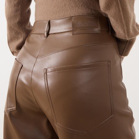 Sorriso Faux Leather Trousers