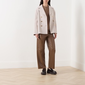 Sorriso Faux Leather Trousers
