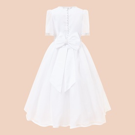 Pearl Embellished Communion Dress