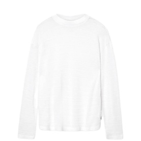 Cove Textured Long-Sleeved T-Shirt