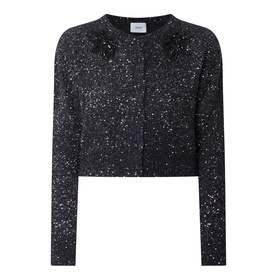 Sequin Flower Cardigan