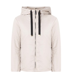 Greenh Drawstring Quilted Jacket