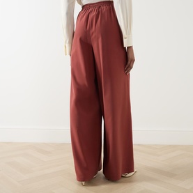 Genero Drawstring Wide Leg Trousers