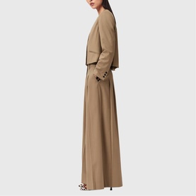 Poppy Pleated Wide Leg Trousers