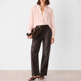 Tie Detail Crepe Blouse