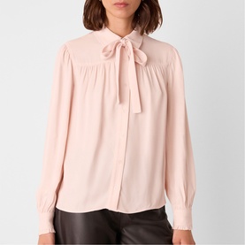 Tie Detail Crepe Blouse