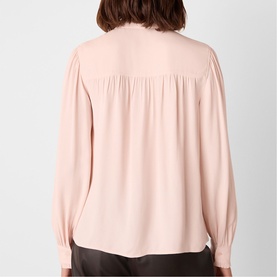 Tie Detail Crepe Blouse