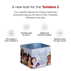 Toniebox 2 Sleeve: Disney Princess Theme