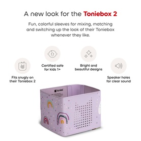 Toniebox 2 Sleeve: Rainbow Theme