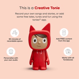 Toniebox 2 & Creative Tonie Rubie Starter Set