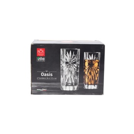 Set of Six Oasis Hi Ball 360ml