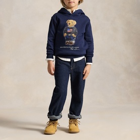 Polo Bear Fleece Hoodie 2-7 Years