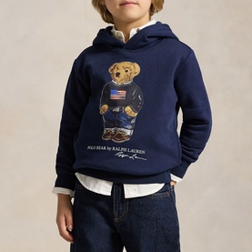 Polo Bear Fleece Hoodie 2-7 Years