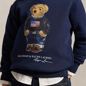 Polo Bear Fleece Hoodie 2-7 Years