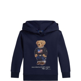 Polo Bear Fleece Hoodie 2-7 Years