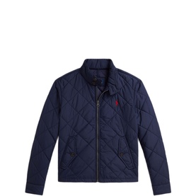 Polo Player Logo Quilted Jacket