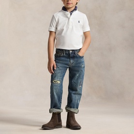 Polo Player Logo Henley T-Shirt 2-7 Years