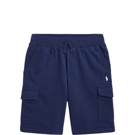 Pony Logo French Terry Cargo Shorts