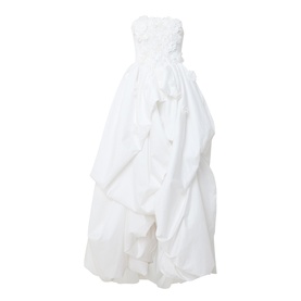 Carina Flower Appliqu&eacute; Gown