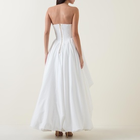 Carina Flower Appliqu&eacute; Gown