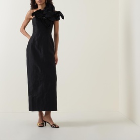 Isla Flower Appliqu&eacute; Fitted Dress