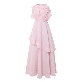 Selestia Ruffle Flared Dress