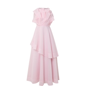 Selestia Ruffle Flared Dress