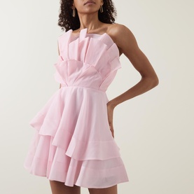 Selestia Ruffle Mini Dress