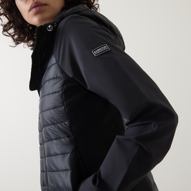 Valentina Logo Quilted Jacket