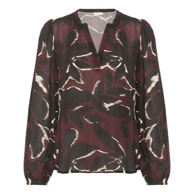 Beate Amber Floral Blouse